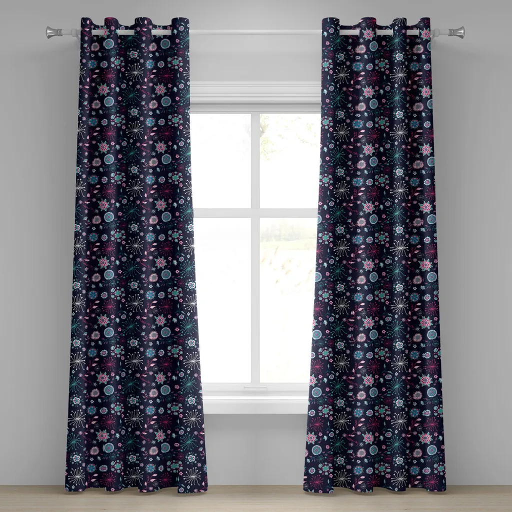 Tendenza 2026: Tende ABAKUHAUS Green Indigo 280x245 per Living