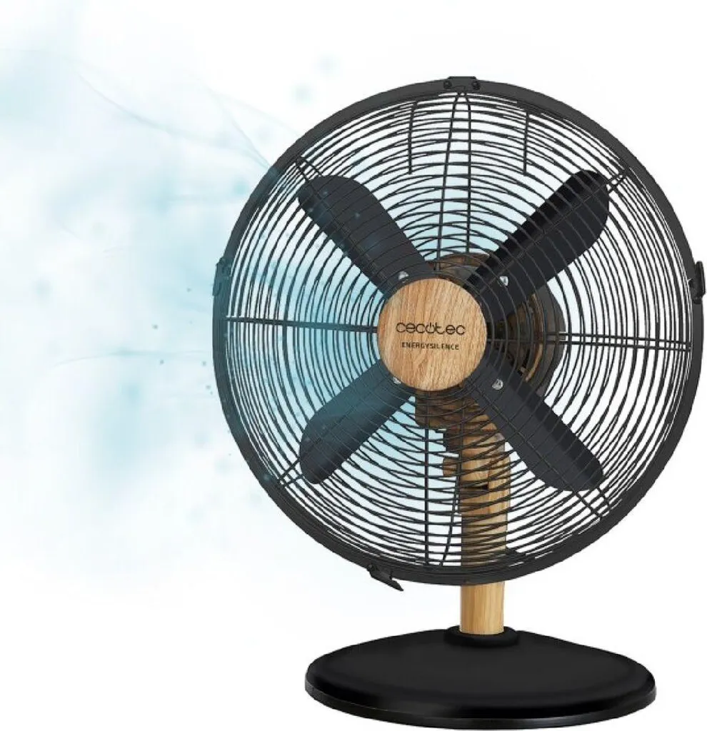 Cecotec EnergySilence 600 WoodDesk Ventilatore Tavolo Legno