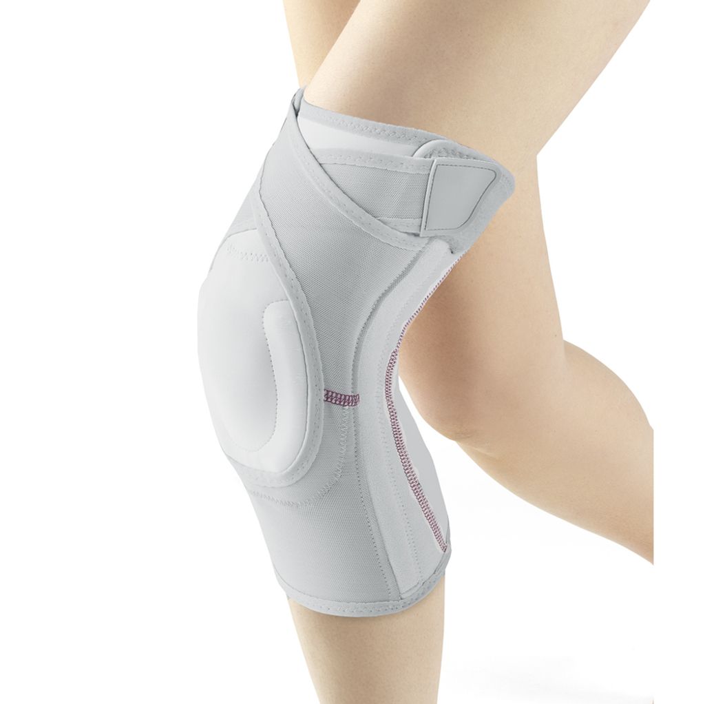 Push care Kniebandage Gr.2 grau/aubergine 1 St Produktbild 