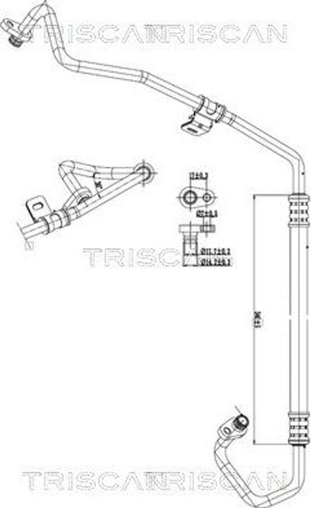Hochdruck-/Niederdruckleitung, Klimaanlage
