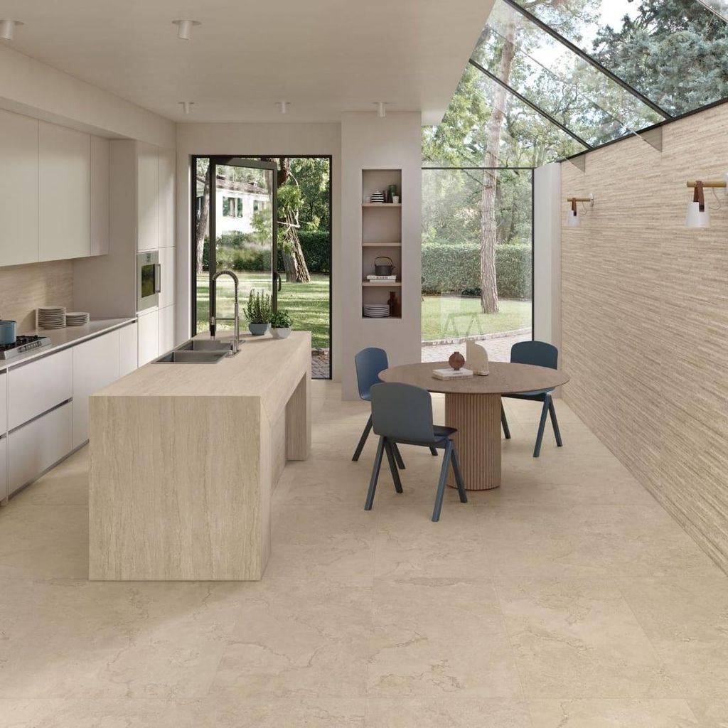 Fliesen Steinoptik Beige 30x60 cm CASA39 Ergon Portland Stone