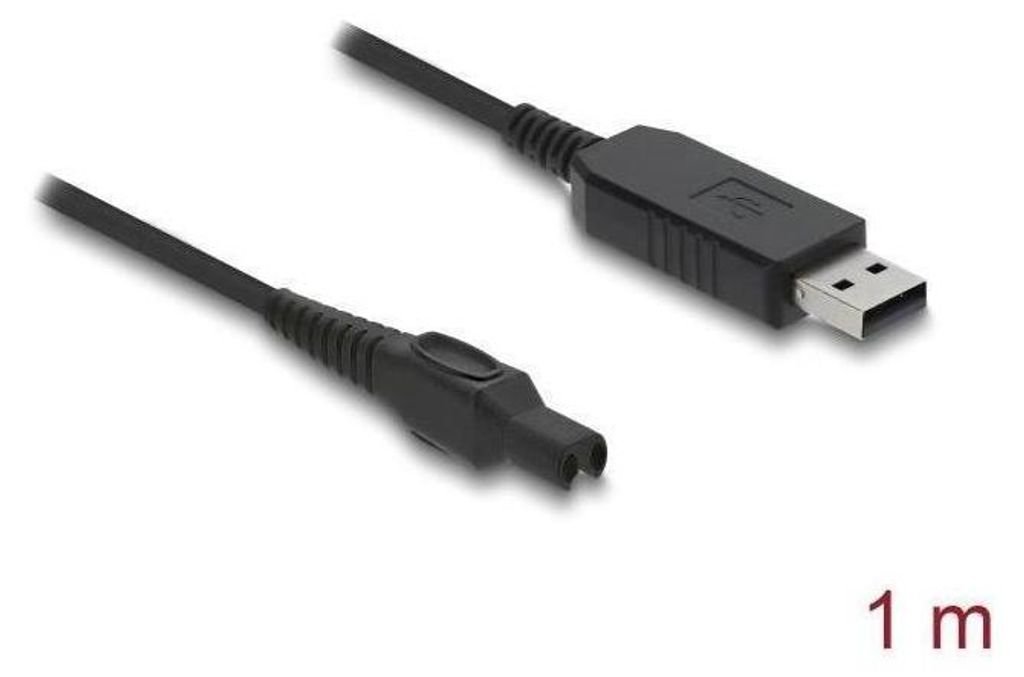 Delock USB Ladekabel 15 V fьr Elektrorasierer kompatibel mit Philips OneBlade Pr
