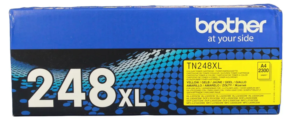 Toner Jaune TN-248XLY Brother Haute Capacité Original Longue Durée 1pc
