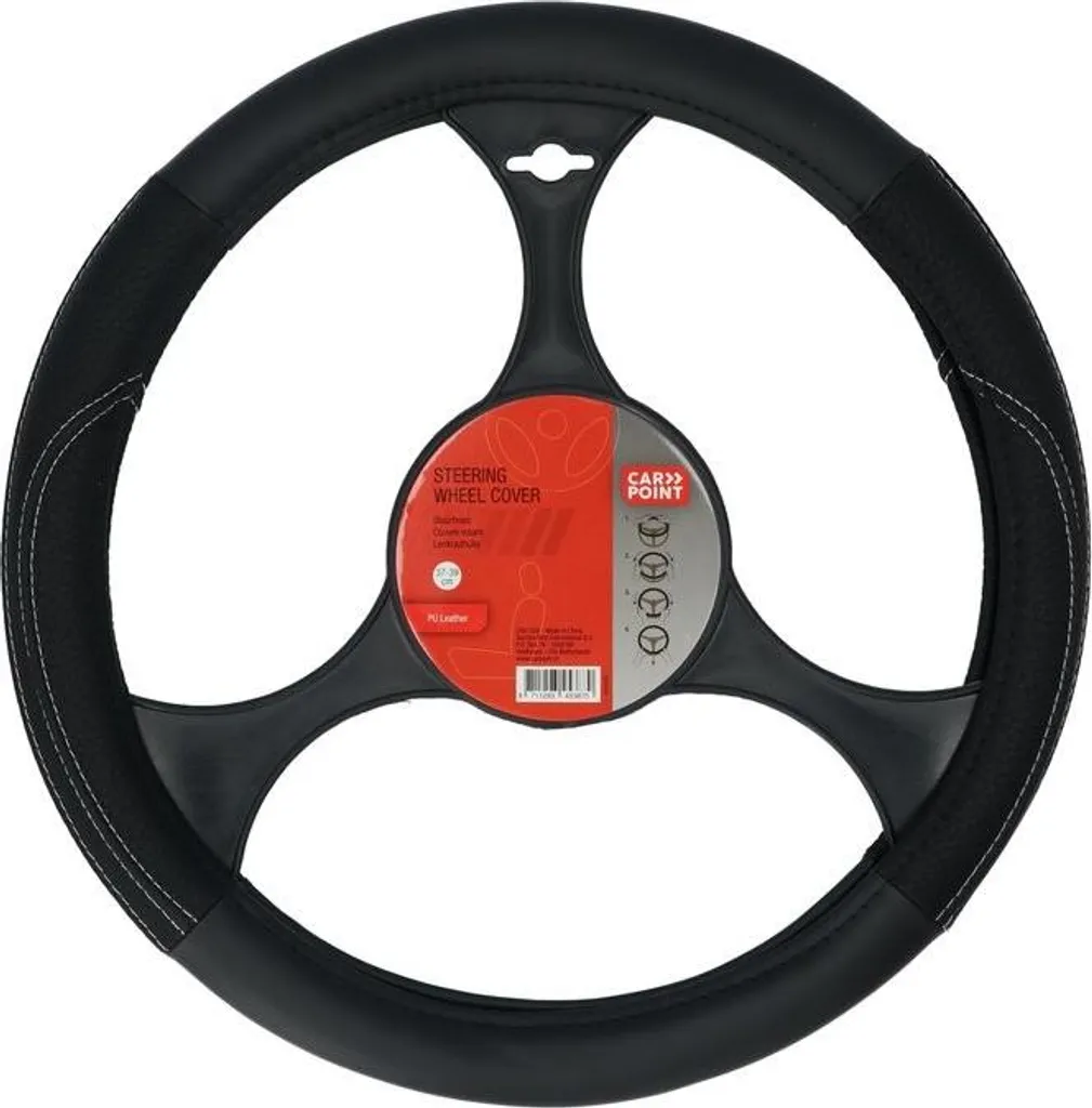 OFFERTA Coprivolante Carpoint Pelle Nera 37-39cm | Protezione Totale