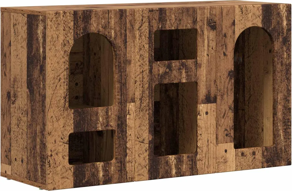 Credenza Industrial SYFAX™ Legno Vecchio 100cm | Mobile TV Loft