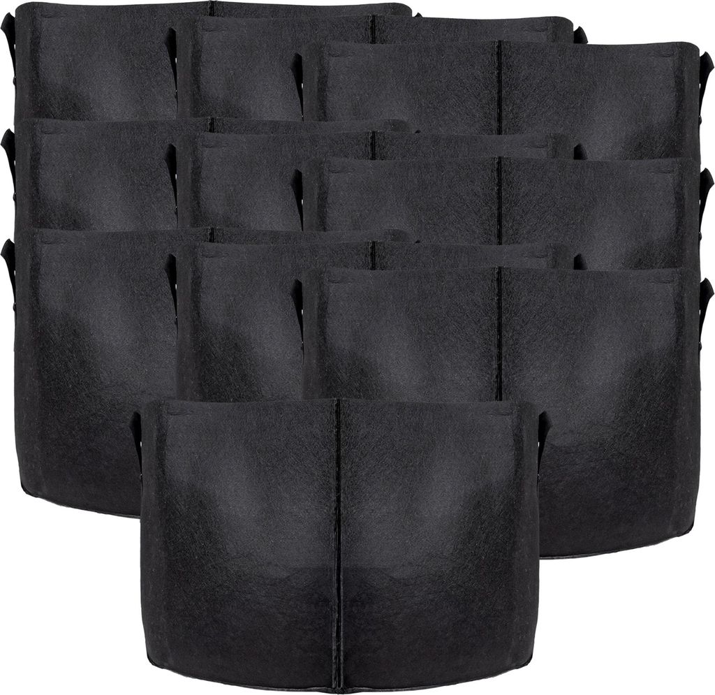 Intirilife 10x Vlies Pflanzsack in 75 Liter - 20 Gallon - Produktbild 