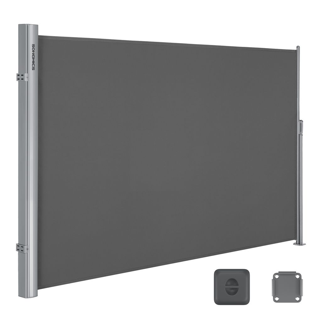 SONGMICS Hliníková boční markýza 160 x 400 cm 280 g/m² Obrázek produktu 