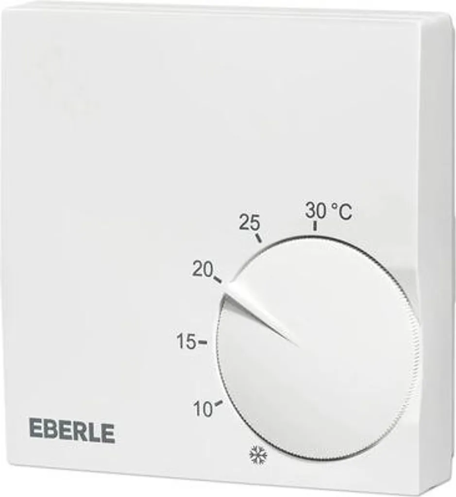 Thermostat d'ambiance 5-30°C blanc actif RTR-S 6121-6 pour cloisons sèches