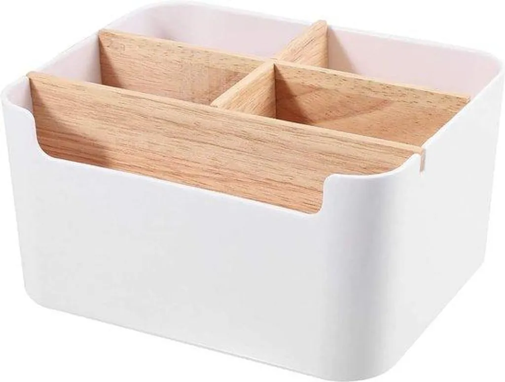 Rangement bureau pour télécommande et accessoires de maison à tiroir