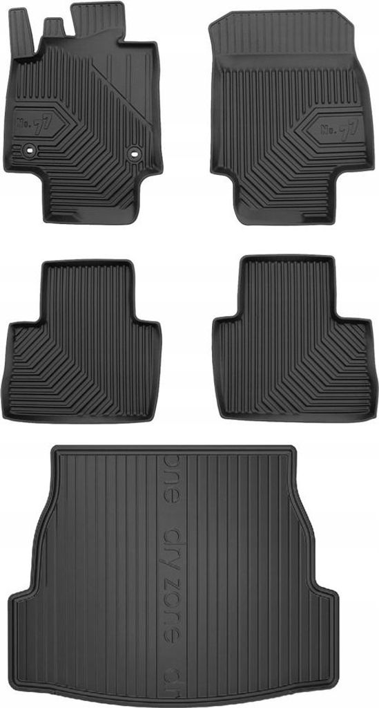 SET 77 Fußmatten und Fußmatte Toyota RAV4 5 ab 2019- g sm