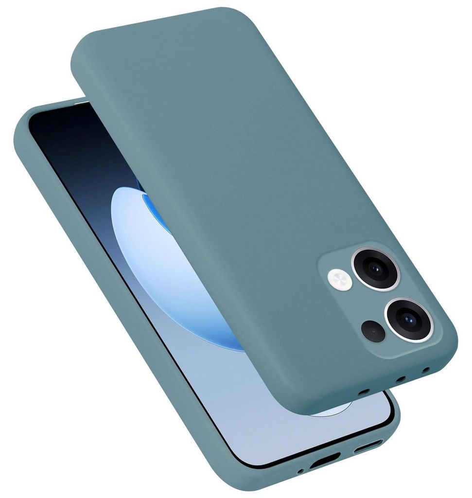 Cadorabo Hülle für OPPO Reno 13 Hülle Silikon Handyhülle Case aus flüssigem Silikon, Kratzfeste und stoßfeste Schutzhülle für OPPO Reno 13