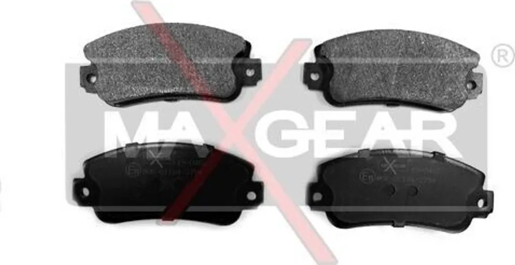 Plaquettes de frein avant anti-bruit pour Fiat Panda et Uno MAXGEAR 19-0482