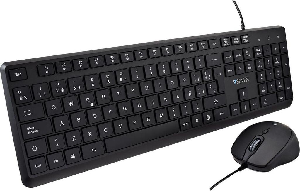 V7 Usb Pro Keyboard Mouse Combo Es