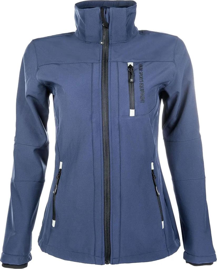 HKM Softshelljacke Sport Damen DUNKELBLAU, Gr. M