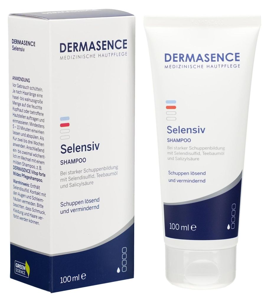 DERMASENCE Selensiv, champú para casos de caspa severa, 100 Imagen del producto 