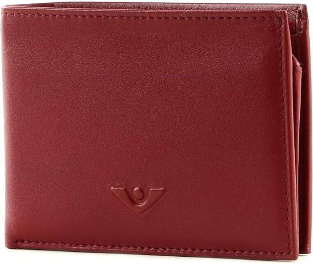 VOi Geldbörse Soft Theo Wallet Granat dunkelrot