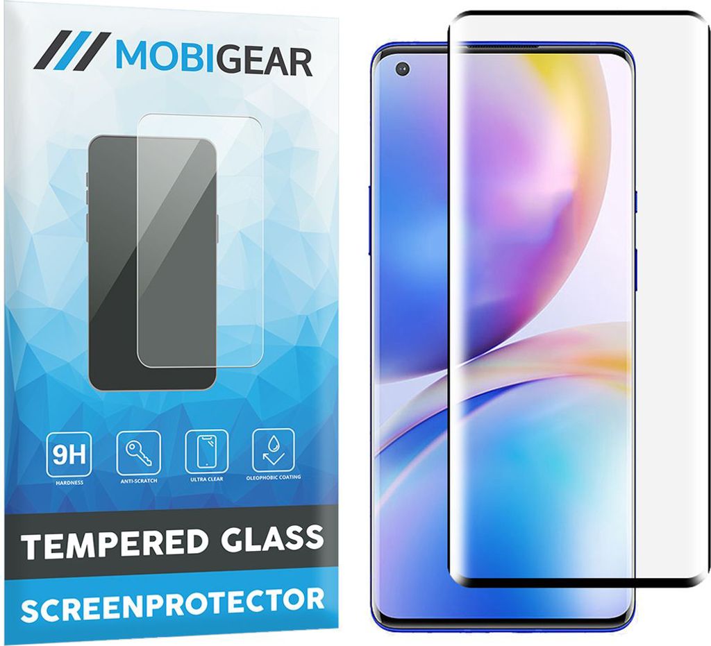 Mobigear Curved  OnePlus 9 Pro Panzerglas Gehärtetes Glas Produktbild 