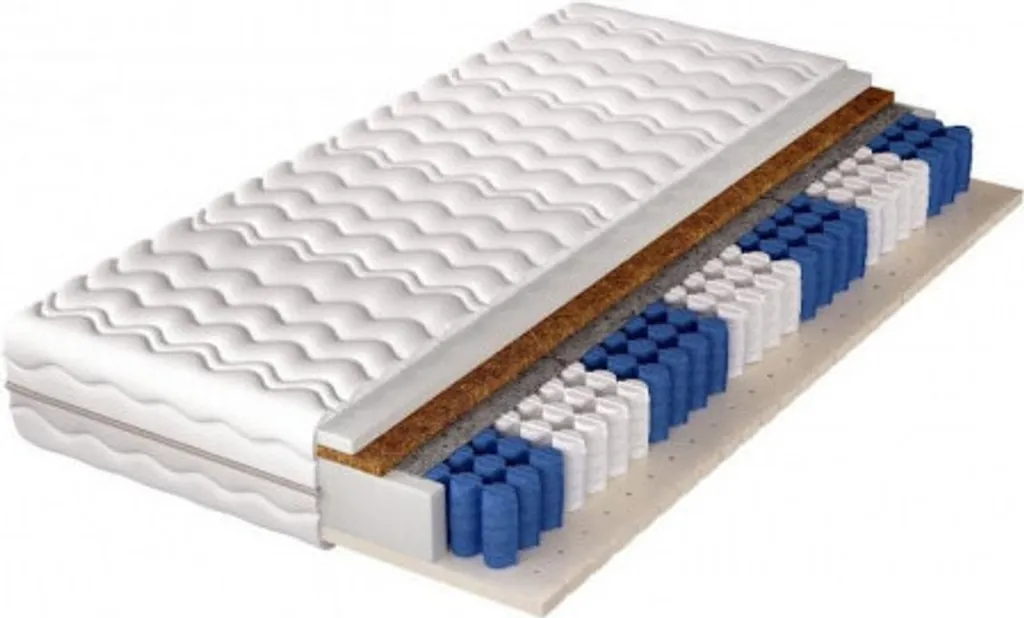Matelas Novida H3/H4 profilage multi-zones ergonomique en 100x200 cm