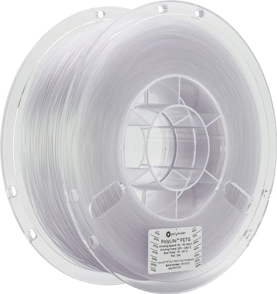 Polymaker PolyLite PETG, colore:Oro, dimensione del filamento:1,75 mm, peso:1 kg