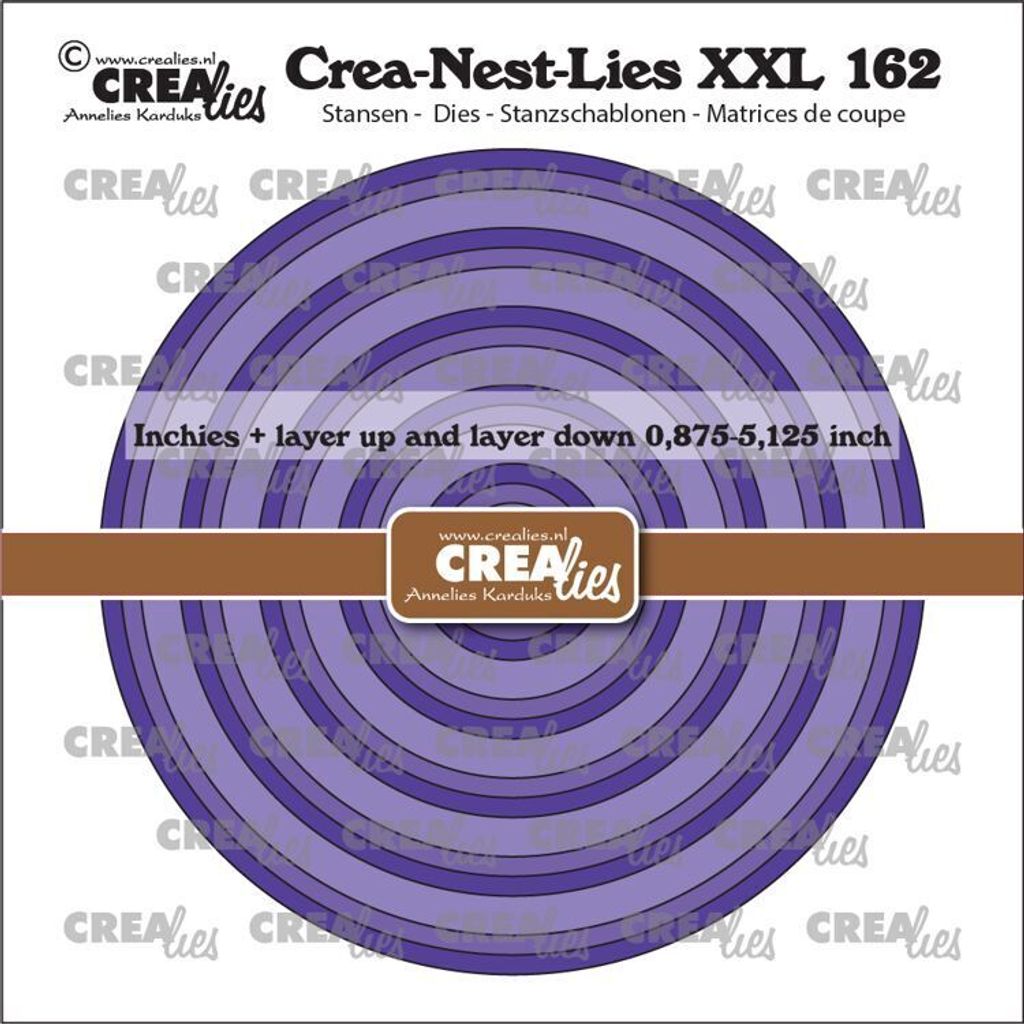 Crealies Crea-Nest-Lies XXL no. 162 Stanzschablone Produktbild 
