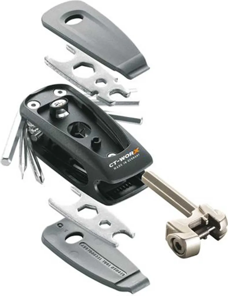 Mini outil SKS Bike Tool CT-WORX 20 fonctions pour réparation vélo route