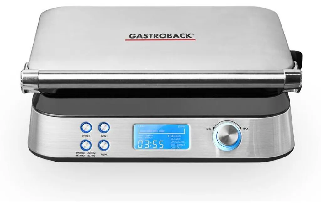 Gaufrier Gastroback 42424 Écran LCD : Fini les Gaufres Ratées ou Collées