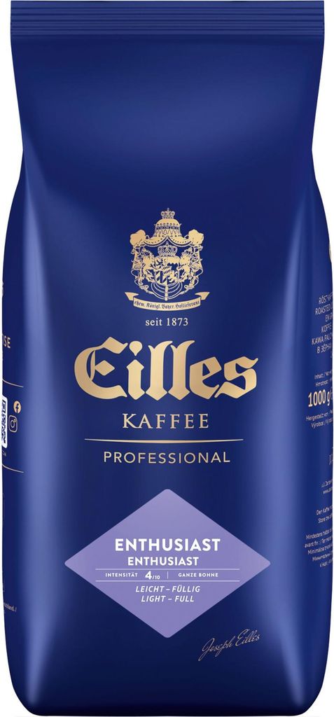 EILLES KAFFEE Enthusiast, 1000g Bohnen