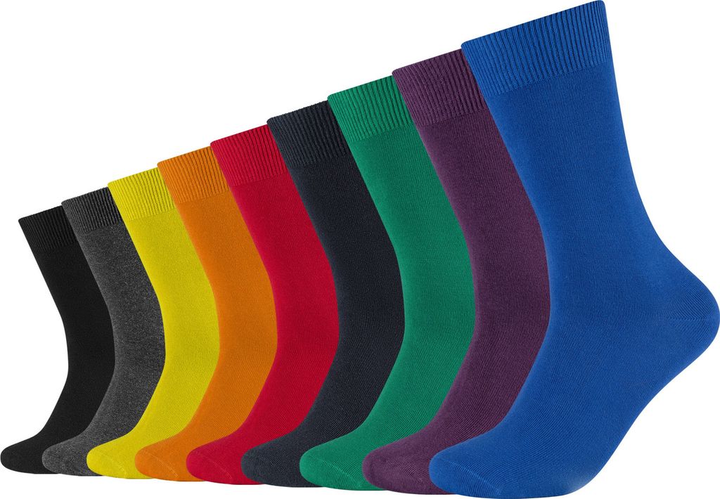 Camano Socken Comfort Baumwolle im praktischen 9er Pack classic blue 39-42