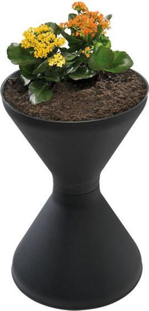 APS 574 Standascher DIABOLO, Ø 40 cm, Höhe 60 cm, für Innen- und Außenbereich, inklusive 1,5 kg Sand, Germany