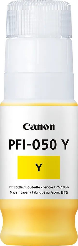 Inchiostro Canon PFI-050Y Giallo 70ml - 5701C001 per imagePROGRAF