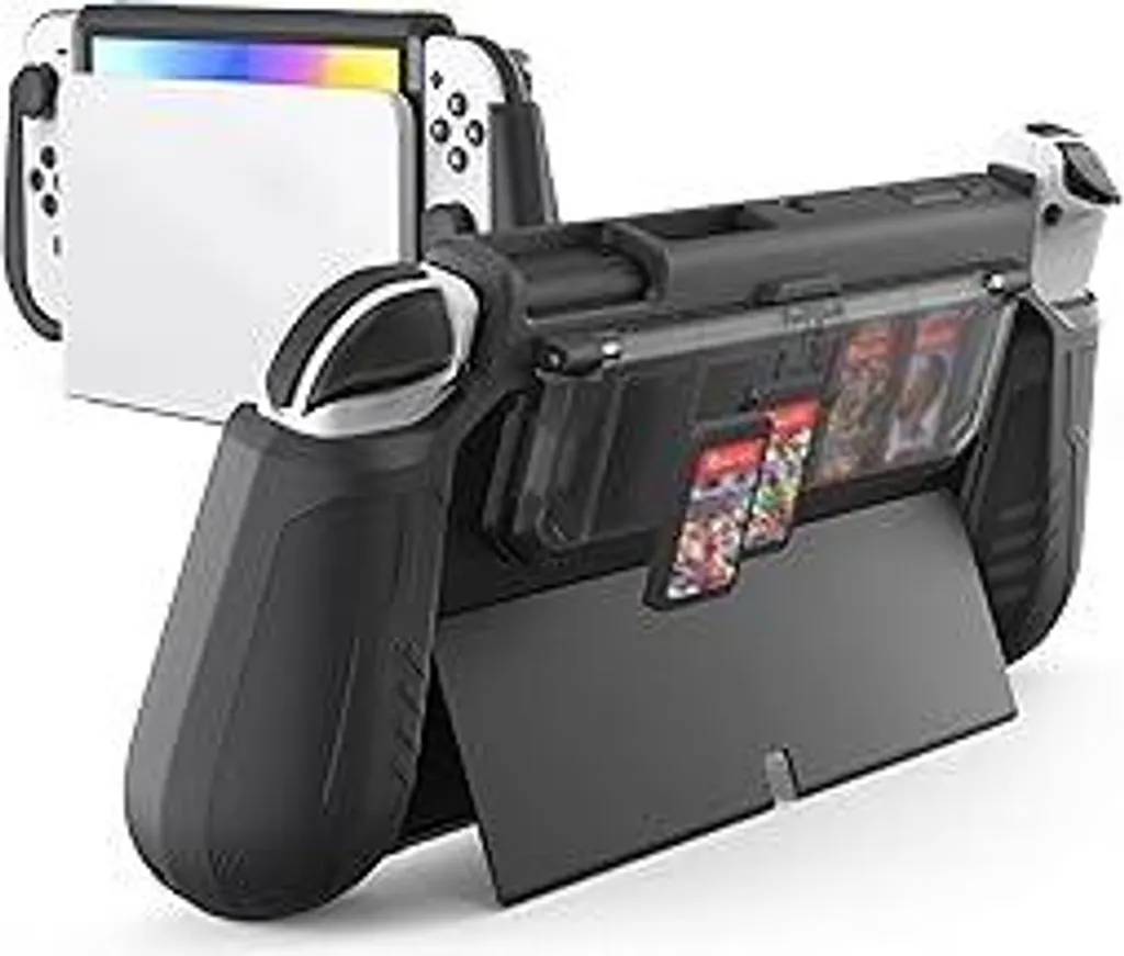 Custodia KIWIHOME Nintendo Switch OLED: Alta Protezione e Funzionalità - 1