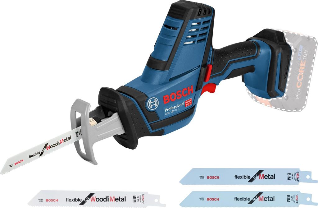 BOSCH Professional GSA 18 V-LI C akumulátorová priamočiara Obrázok produktu 