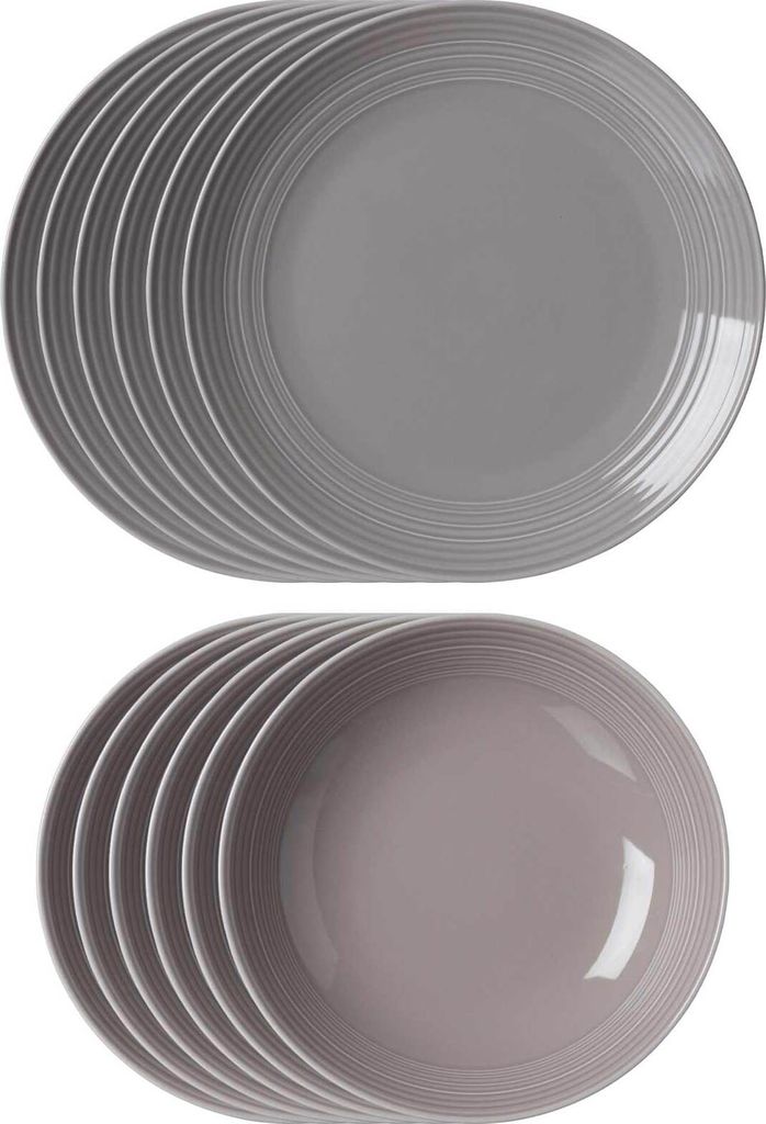 Ritzenhoff & Breker Levi Tafelservice 12-teilig grau