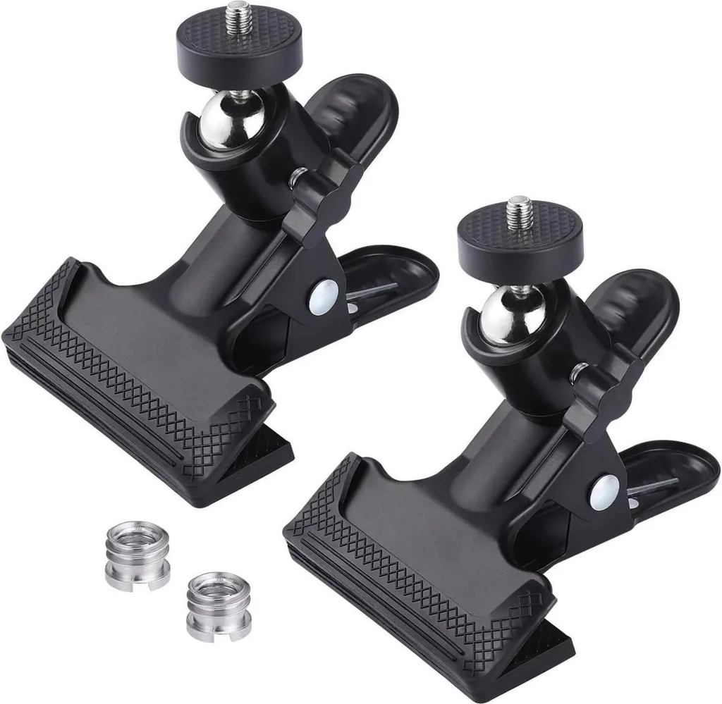 Sécurisez votre Flash avec cette Pince de Fixation Métal Adaptateur x2