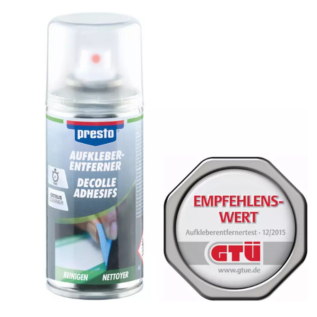 presto Aufkleber-Entferner 150ml Produktbild 