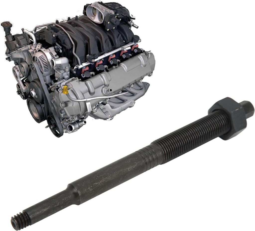 Schwarzes Eisen-Abzieher-Werkzeug zum Entfernen gebrochener Stecker, Auto-Reparatur-Ersatz für Ford Triton 3-Ventil-Motor ab 2004