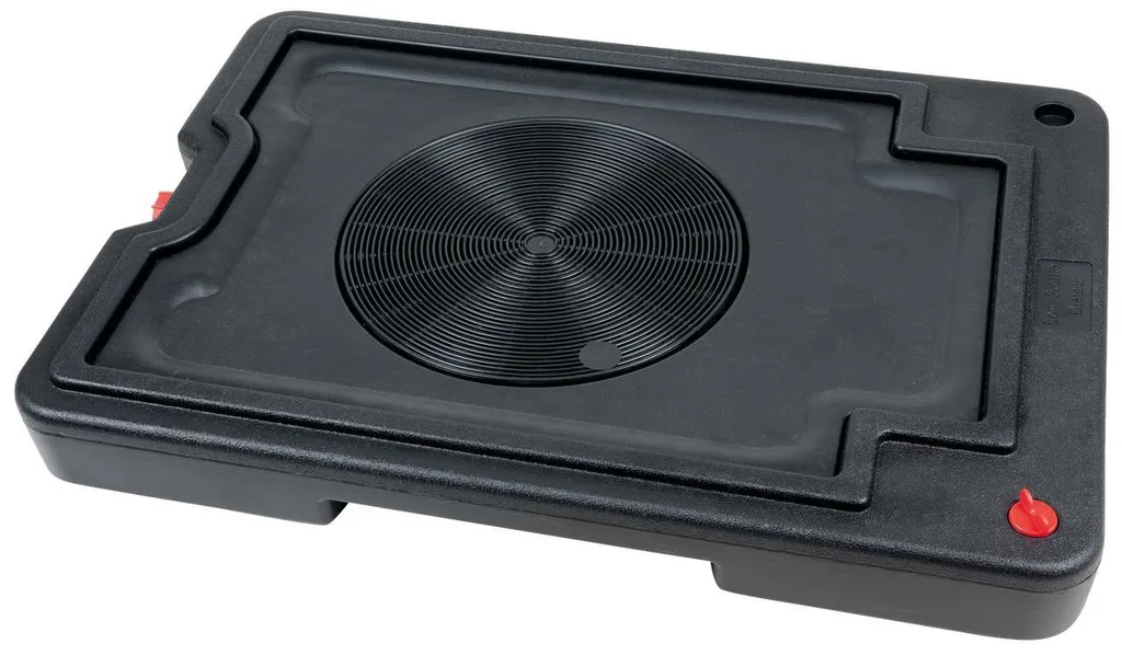 Bac de rétention d'huile 30L pour vidange de voiture basse - 2