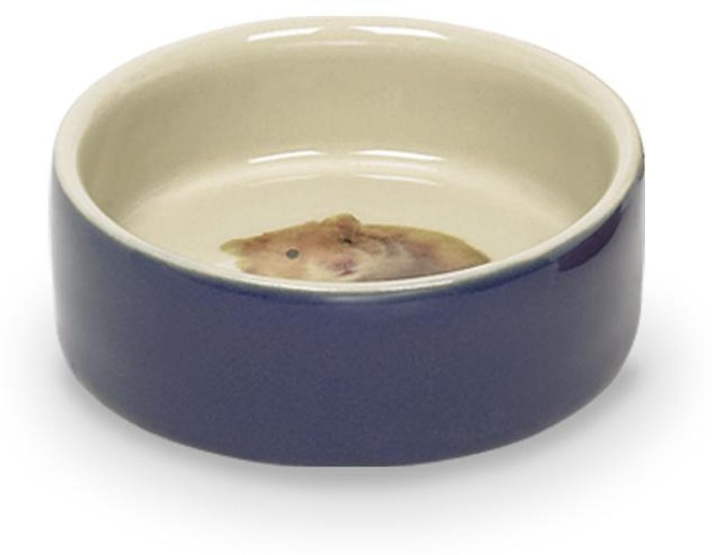 Nobby Keramikschale Hamster blau Ø 7,5 cm Produktbild 