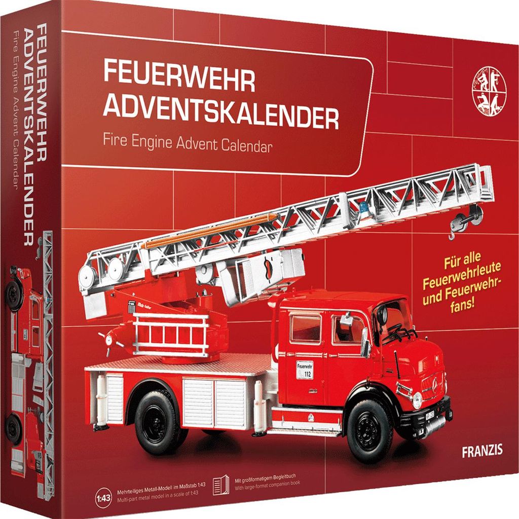 FRANZIS 67206 - Adventskalender voor brandweerliefhebbers, Productafbeelding 