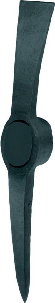 Idealspaten Kreuzhacke, Stahl schwarz lackiert, 1,5 kg Produktbild 