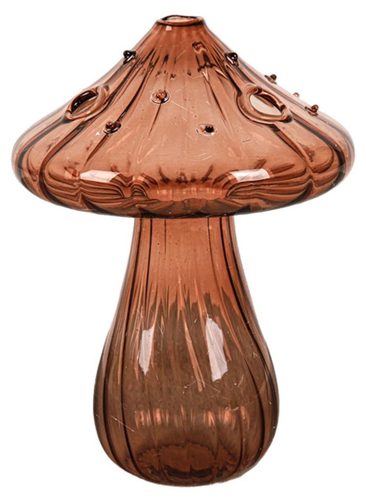 Blumenvase in Pilzform, transparenter Glaspflanztopf, einzigartige Pflanzenvermehrungsstation für die Heimdekoration D