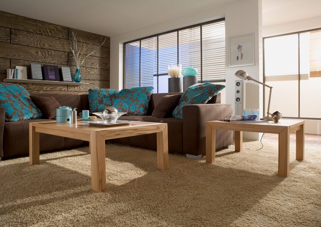 Couchtisch Antigua 100x60 cm Kernbuche Tisch Wohnzimmertisch Massivholztisch