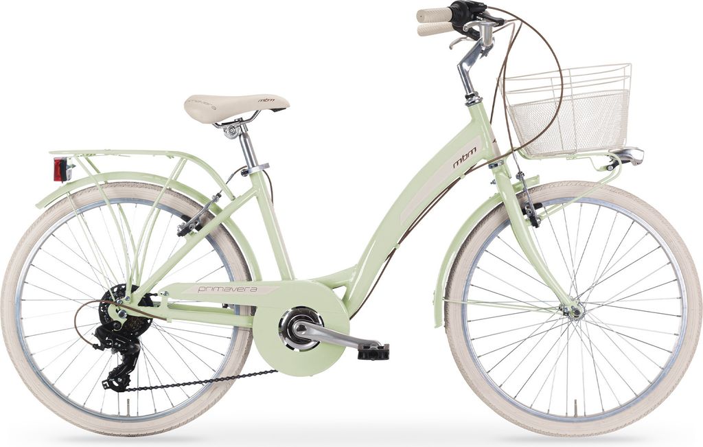 MBM Mädchenfahrrad Primavera 24 Zoll, hellgrün