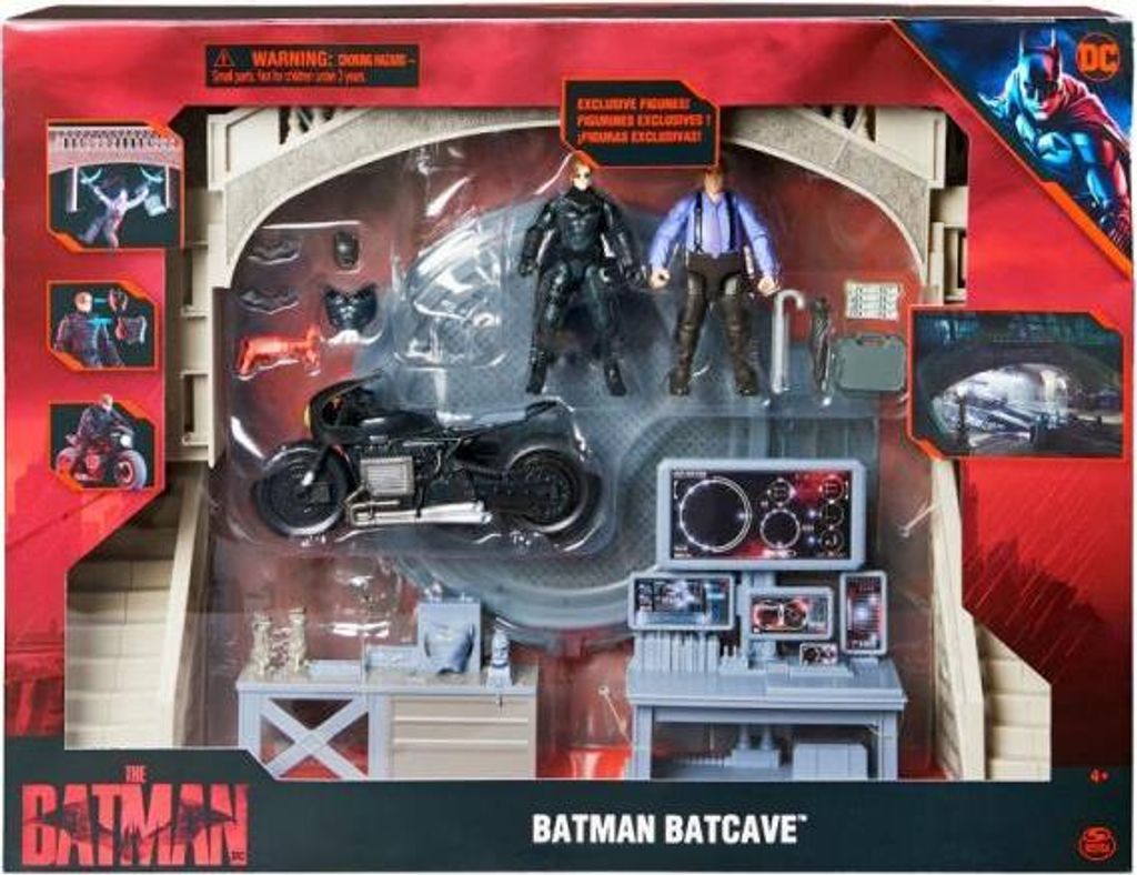 Das Batman Höhlenset Batman Batcave und Fahrzeug