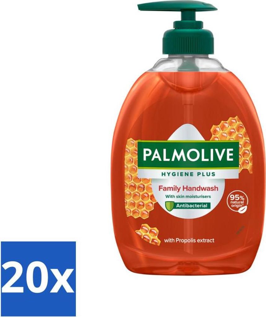 Palmolive - Hygiene - Handseife - Antibakteriell & Frisch - 500 ml - Vorteilspack - 20 Stücke