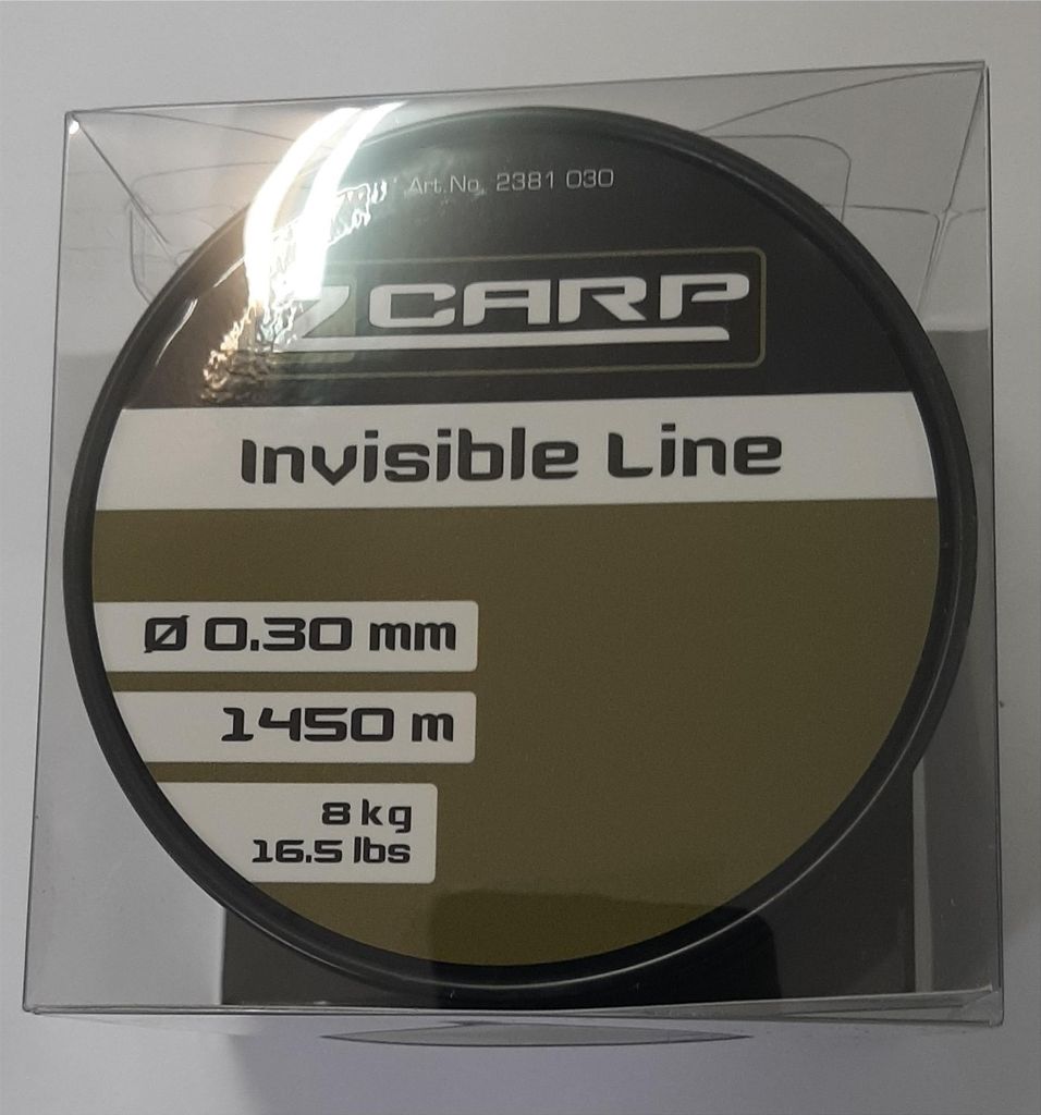 Radical Invisible Line monofile Karpfenschnur grün Ø 0,30mm 1450m 8,0kg