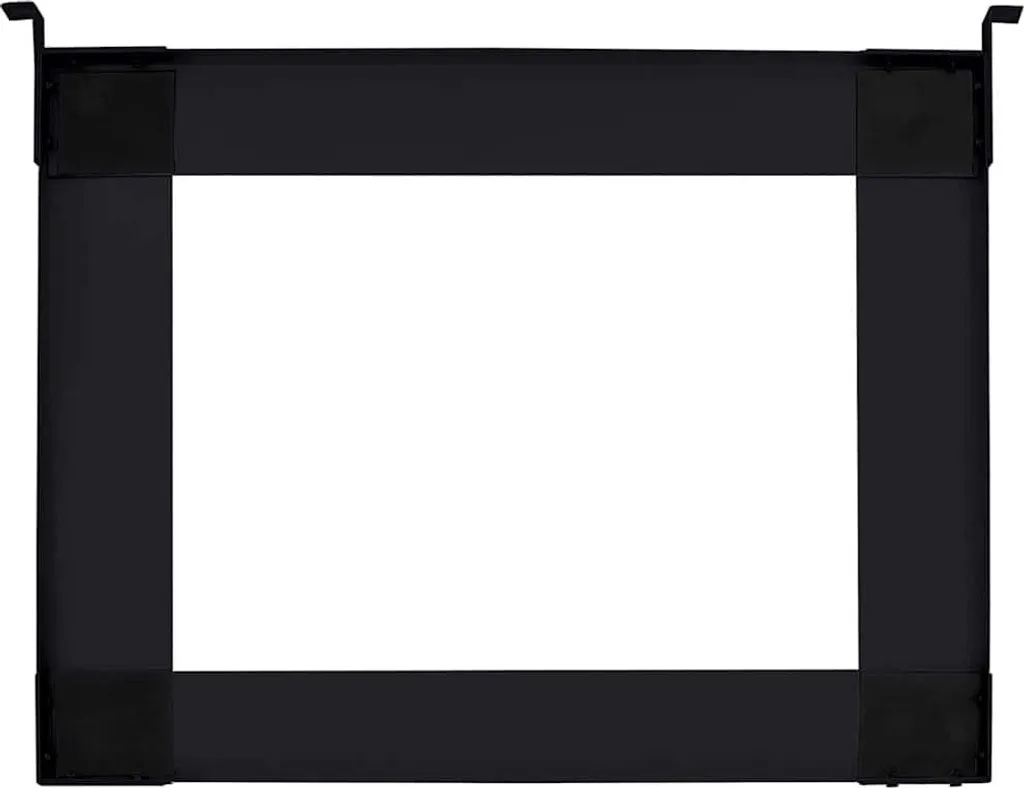 Socle de lave-linge surélevé vidaXL en acier noir - Support ergonomique 64cm