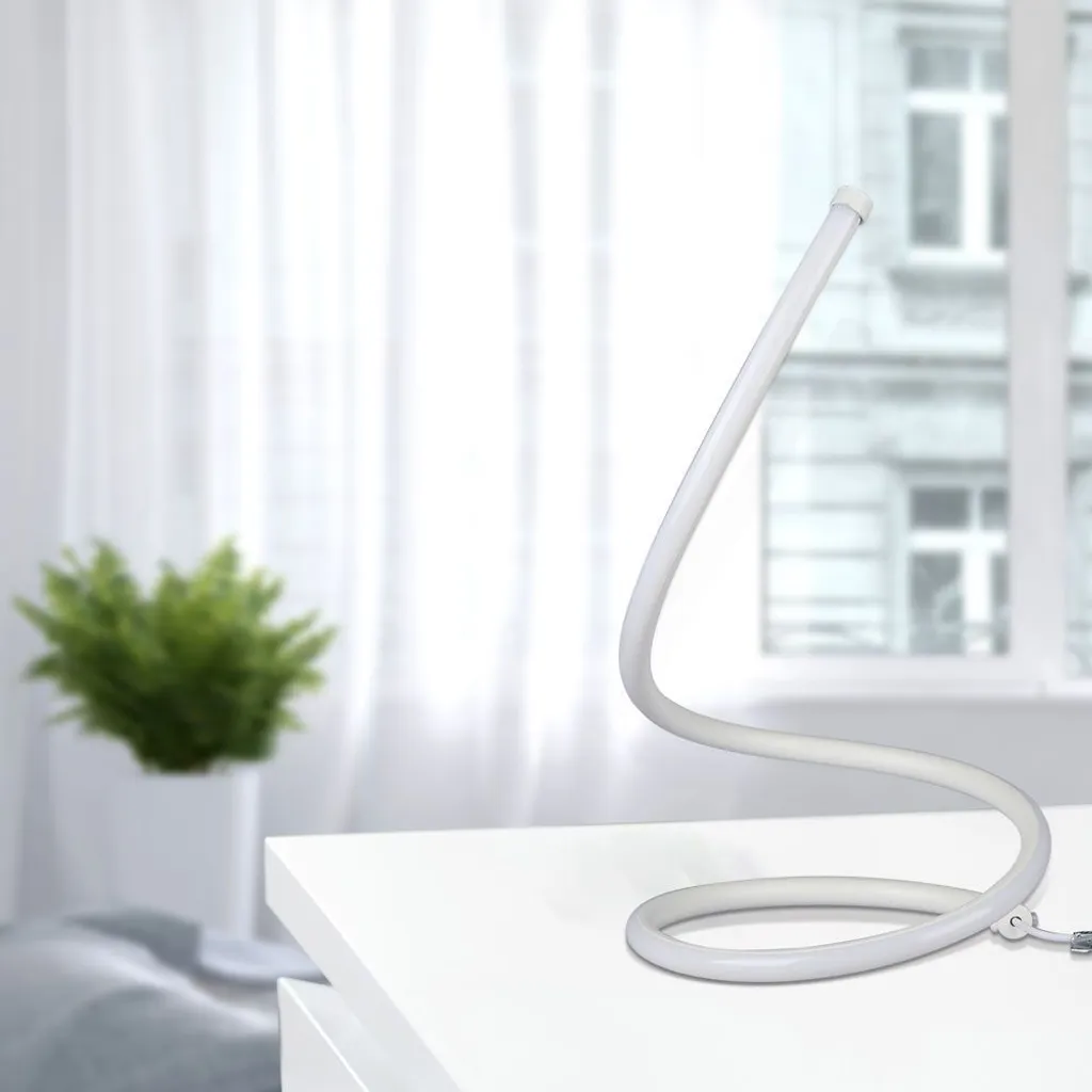 Lampada da Tavolo Flessibile Bianca 20W 1840lm 3000K | Illuminazione Top