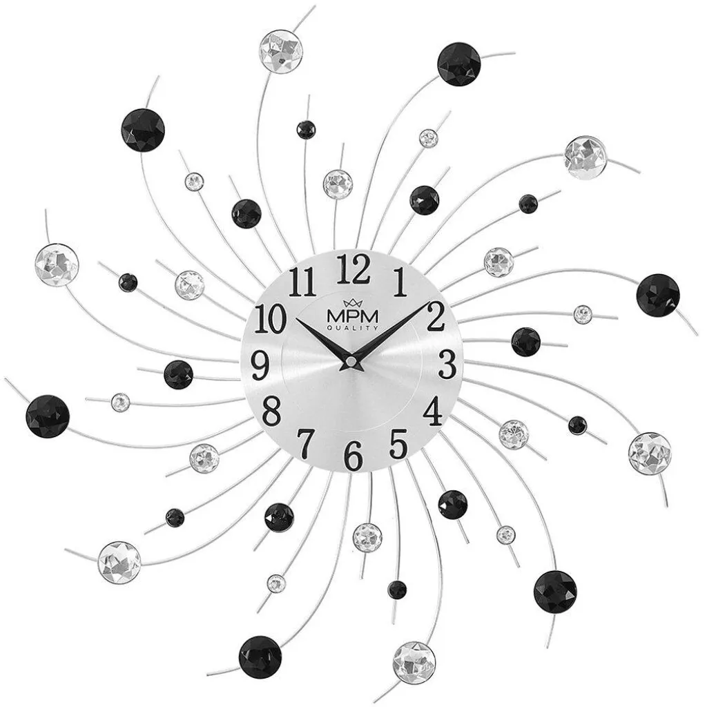 Horloge murale Starlino pour salon : l'accessoire métal indispensable
