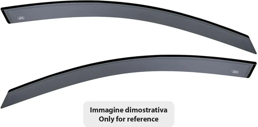 Déflecteur DGA haute performance pour Bmw X5 F15 : modèle long Snap-In